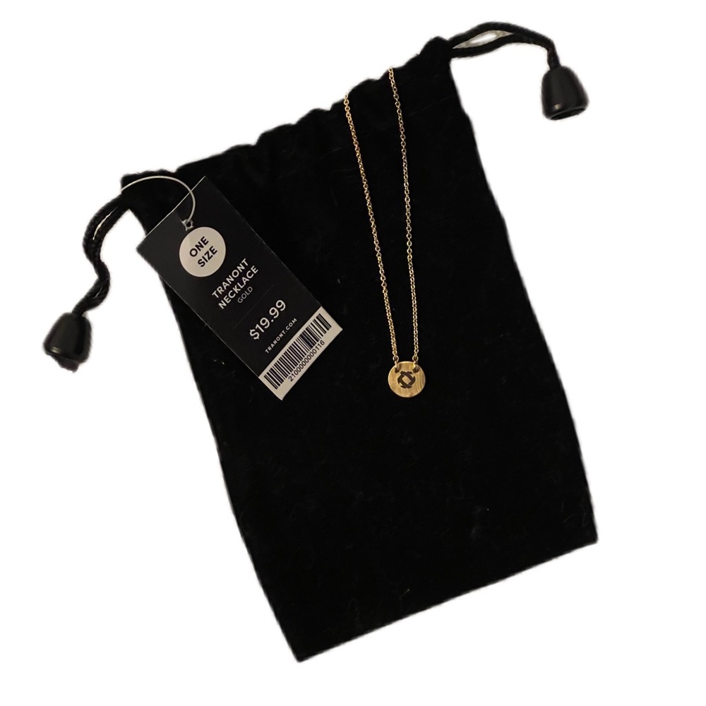 Tranont Gold Pendant Necklace